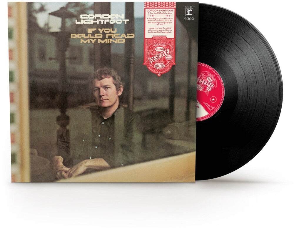 the album cover for Gordon Lightfoot - If You Could Read My Mind (Syeor26) (Rhino Reserve)