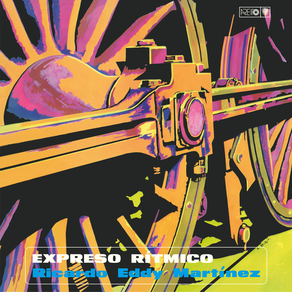 the album cover for Ricardo Martinez  Eddy - Expreso Ritmico