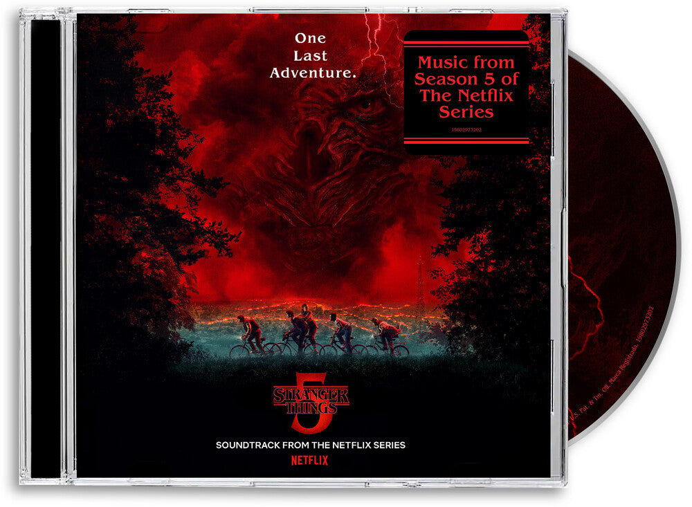 the album cover for Various Artists - Stranger Things: Soundtrack Netflix Season 5
