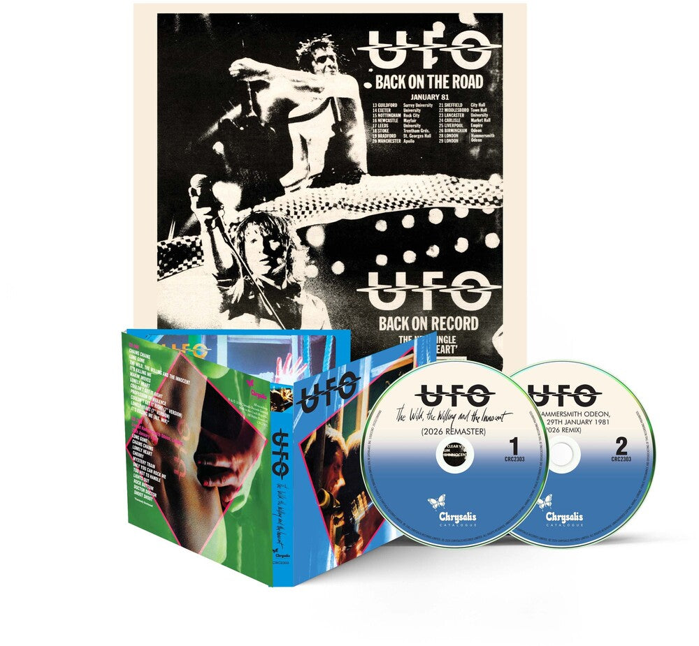 the album cover for UFO - Wild Willing & Innocent [Deluxe Edition Remaster]