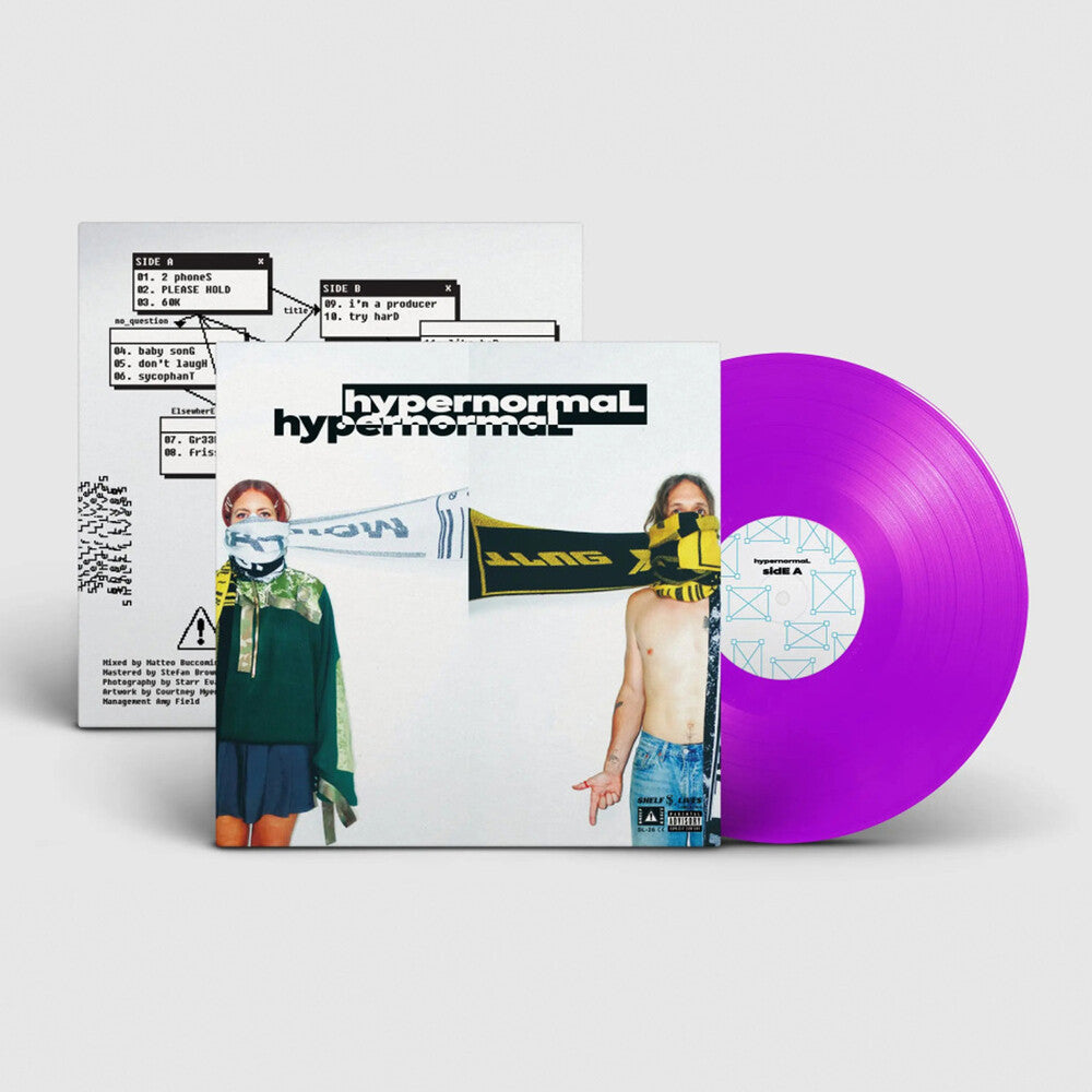 the album cover for Shelf Lives - Hypernormal [Violet]