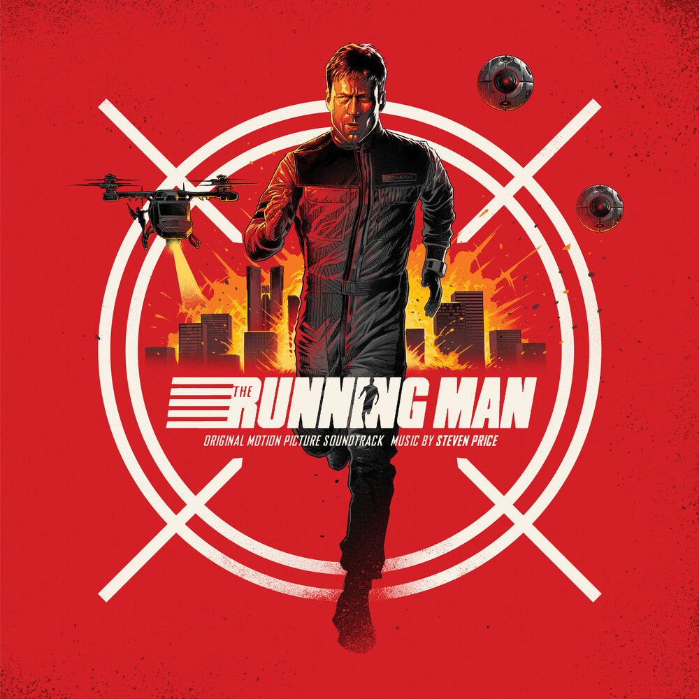the album cover for Steven Price  / Running Man - O.S.T. - Steven Price  / Running Man - O.S.T.