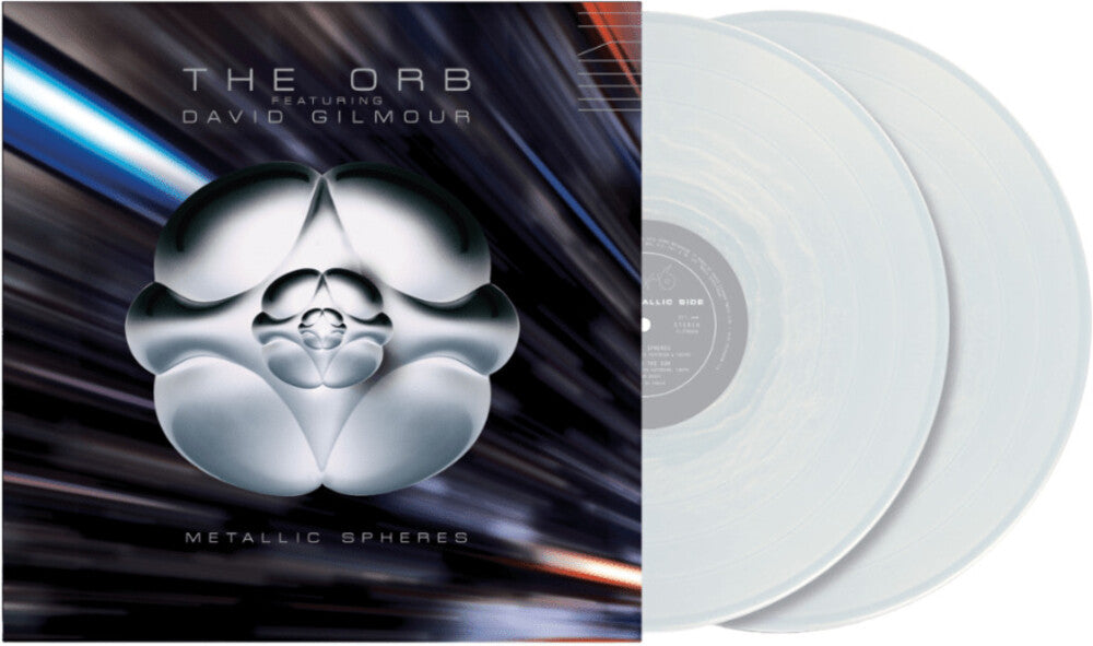 the album cover for Orb / David Gimour - Metallic Spheres [Colored Vinyl] (Can)
