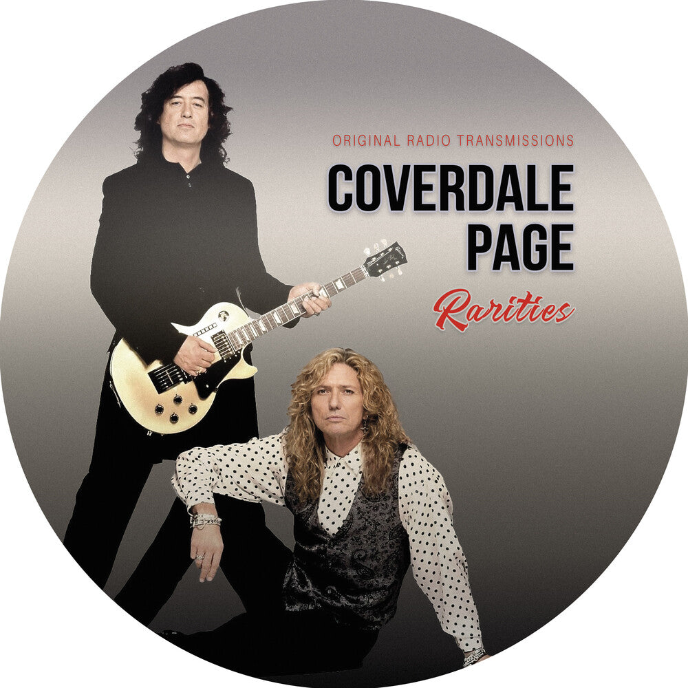 the album cover for Jimmy Page  / David Coverdale - Rarities [Picture Disc]