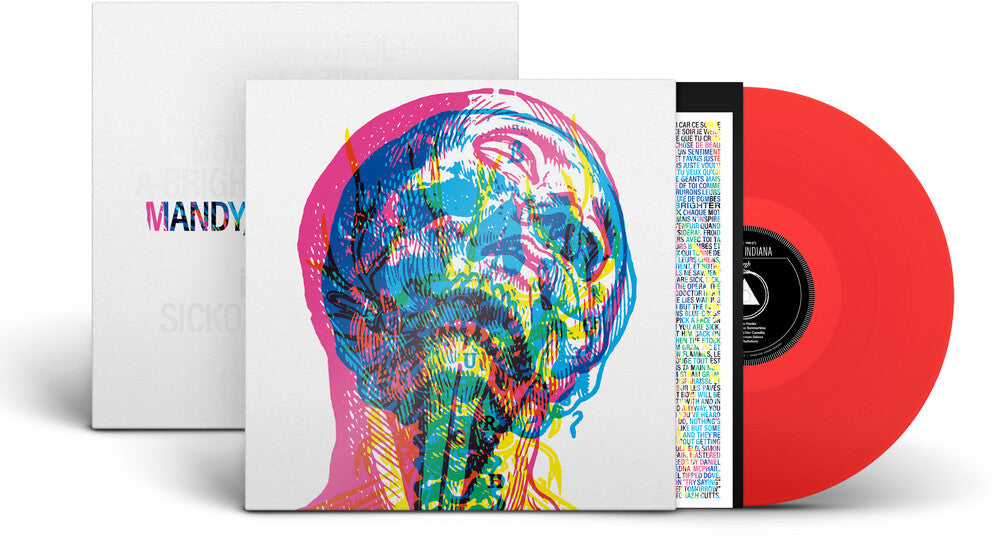the album cover for Mandy, Indiana - Urgh [Green/Red/Blue Colored Vinyl]