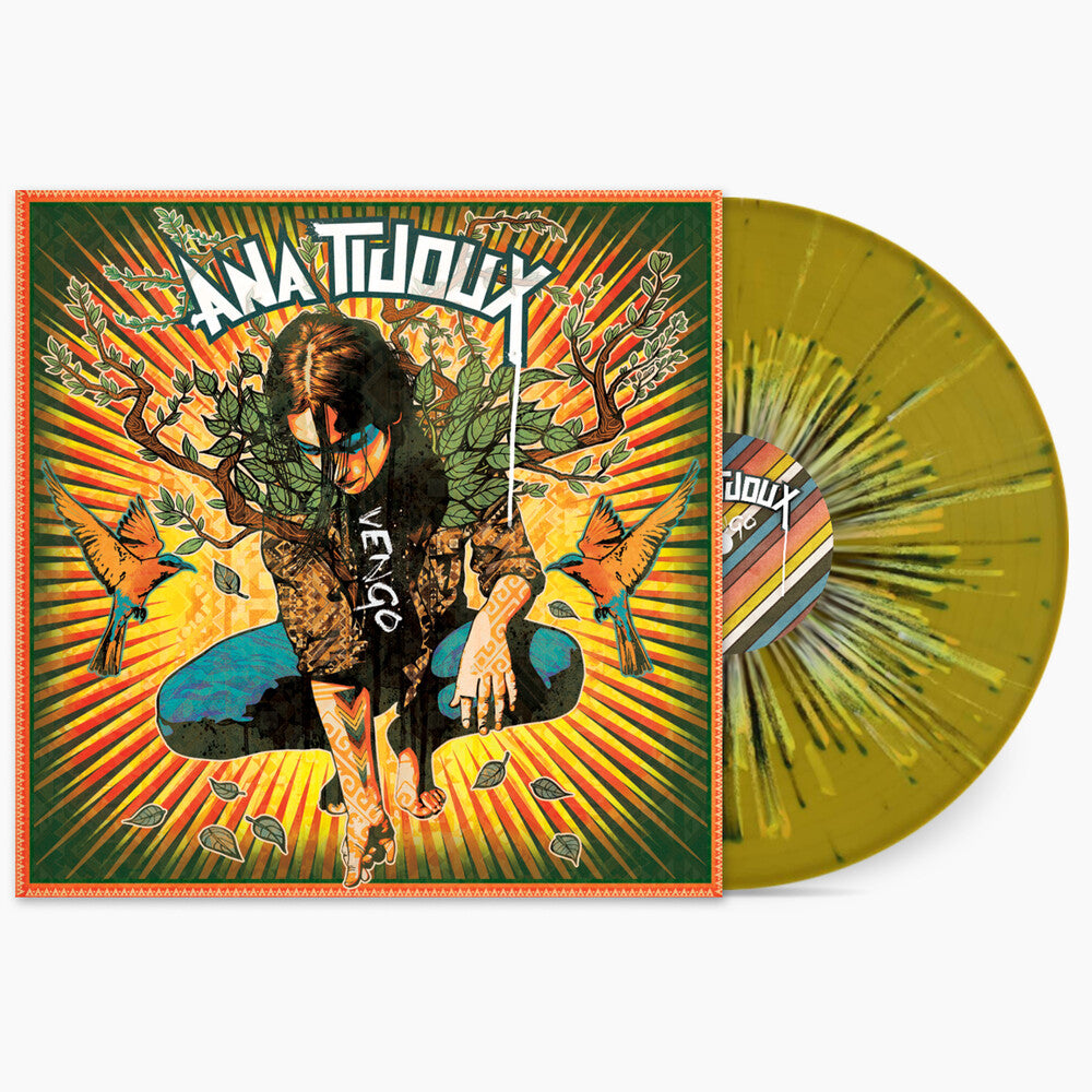 the album cover for Ana Tijoux - Vengo [Olive Splatter]