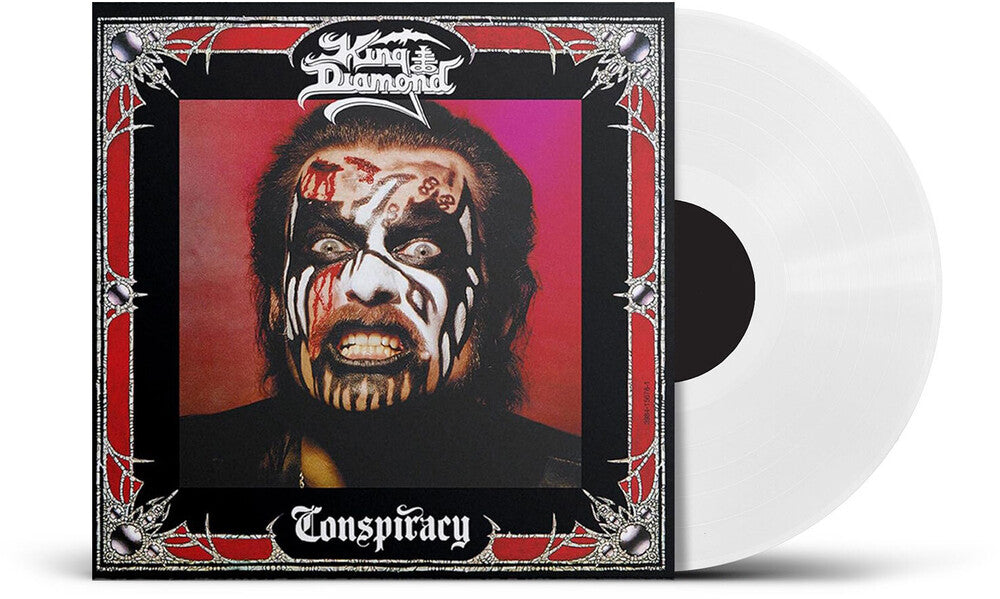 the album cover for King Diamond - Conspiracy - Uk Exclusive White Vinyl [Colored Vinyl] (Wht)