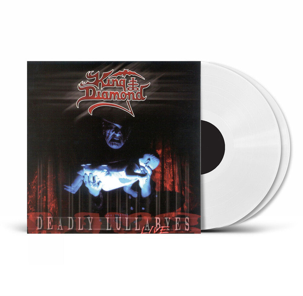the album cover for King Diamond - Deadly Lullabyes (Live) - Uk Exclusive White Vinyl