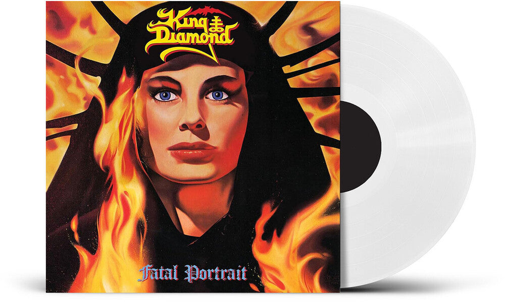 the album cover for King Diamond - Fatal Portrait - Uk Exclusive White Vinyl [Colored Vinyl]
