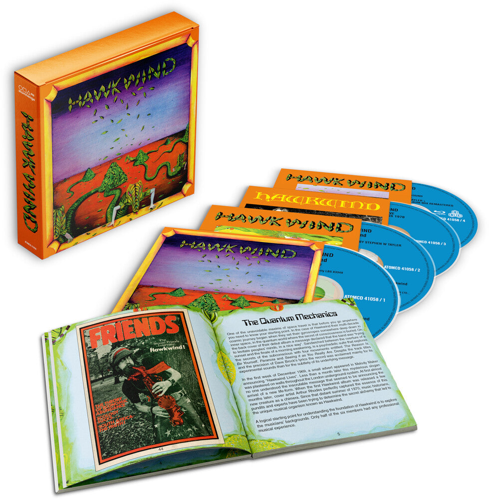 the album cover for Hawkwind - Hawkwind - Deluxe Edition [Deluxe] (Wbr) (Uk)