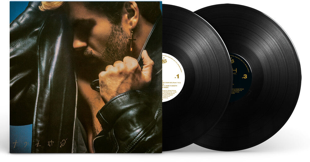 the album cover for George Michael - Faith [Deluxe 180 Gram]