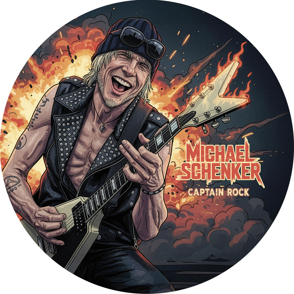 the album cover for Michael Schenker - Captain Rock