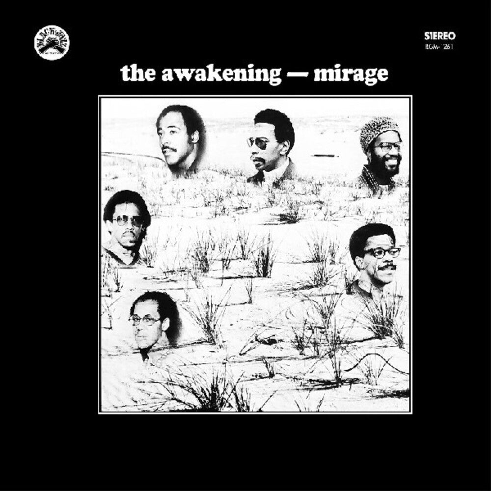 the album cover for Awakening - Mirage [Black & Blue]