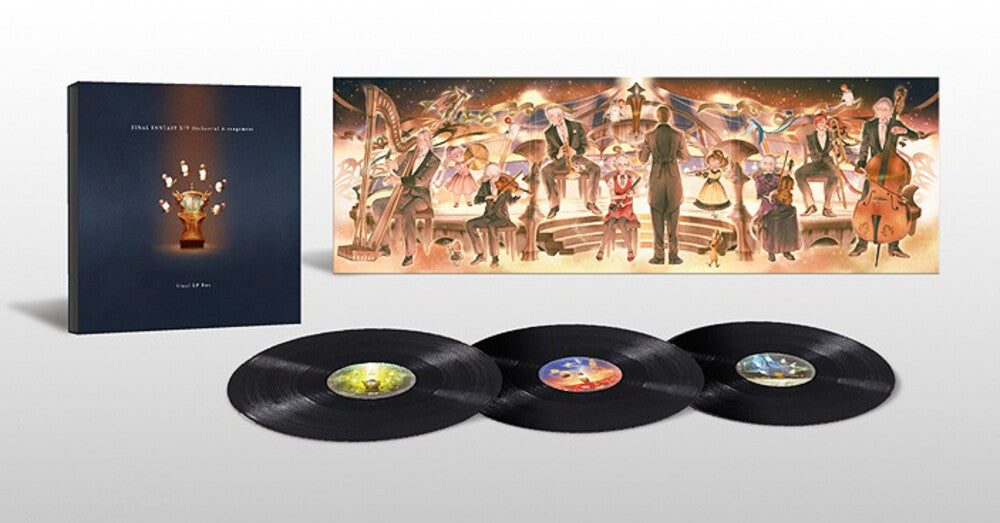 the album cover for Game Music - Final Fantasy XIV Orchestral Arrangement Box