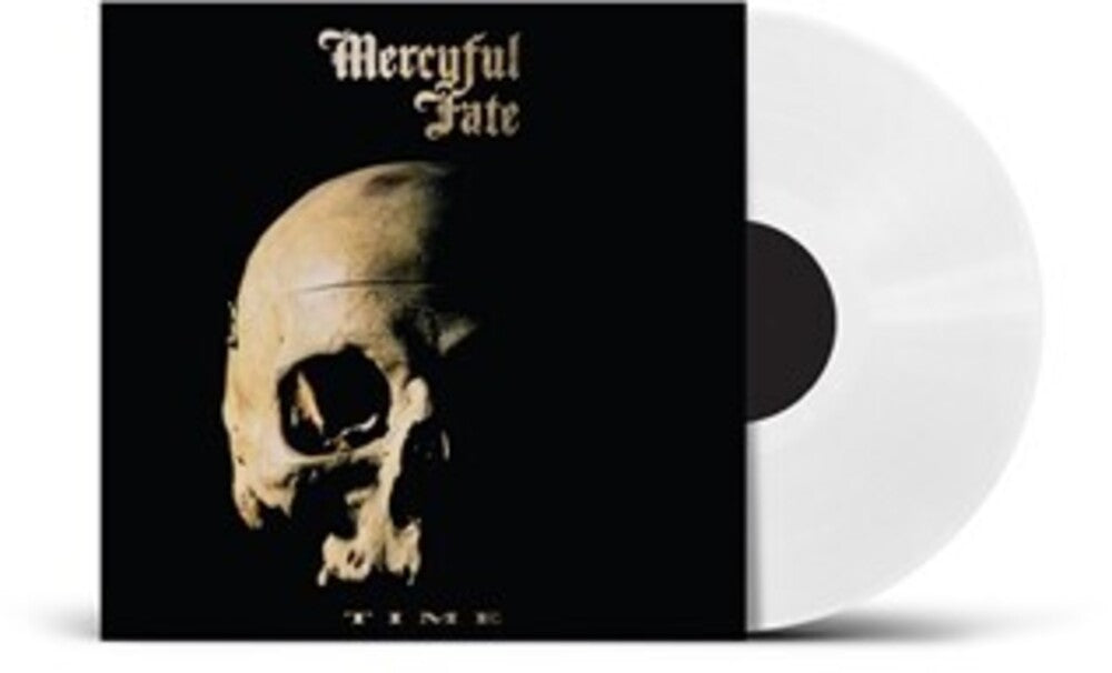 the album cover for Mercyful Fate - Time - Uk Exclusive White Vinyl [Colored Vinyl] (Wht) (Uk)