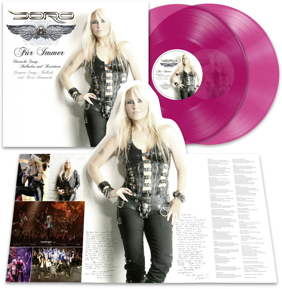 the album cover for Doro - Fur Immer [Deluxe Colored Vinyl] (Reissue)