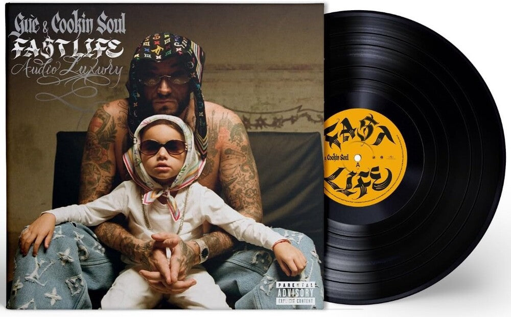 the album cover for Gue / Cookin Soul - Fastlife 5: Audio Luxury (Ita)