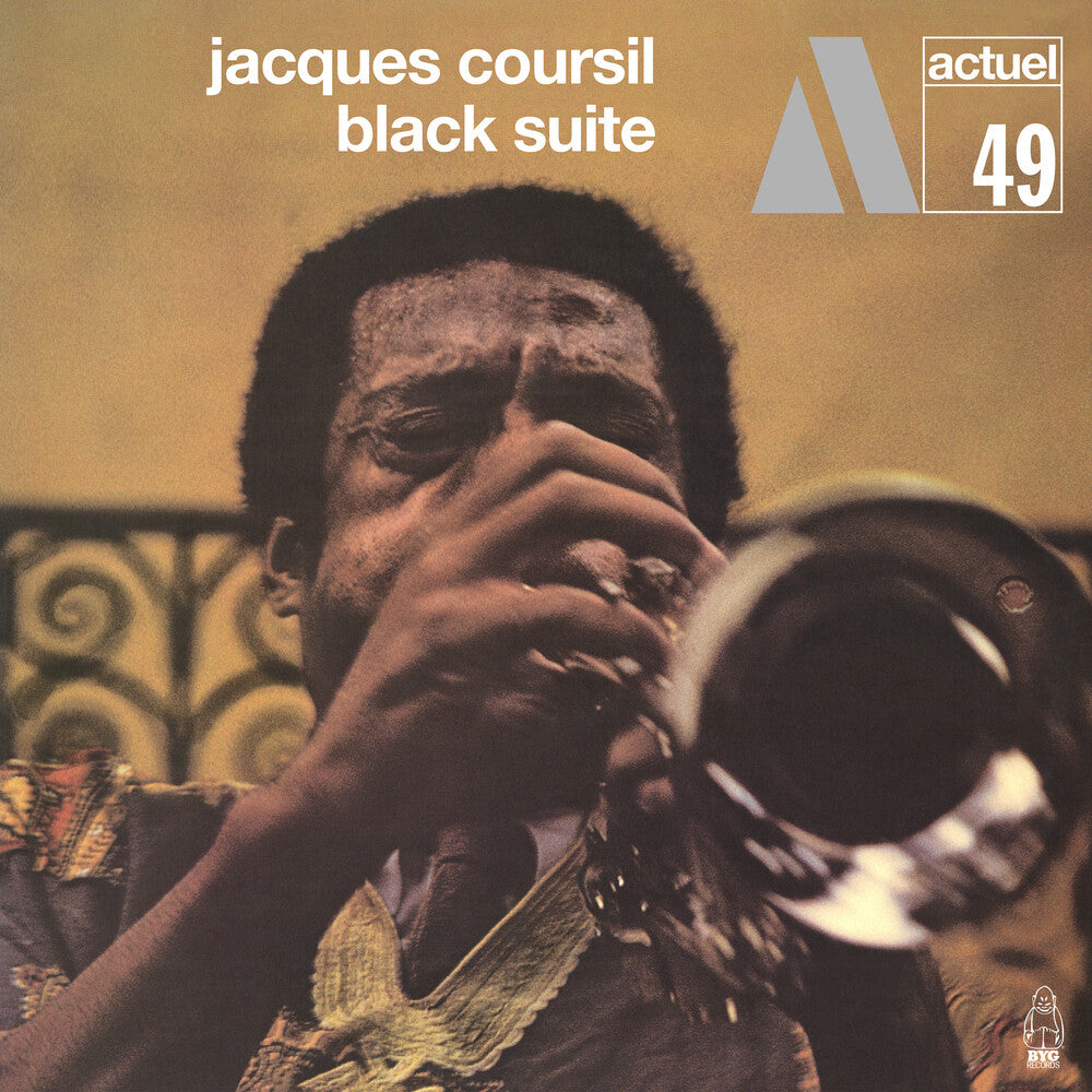 the album cover for JACQUES COURSIL - Black Suite [Deluxe Remastered]