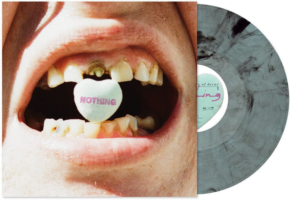 the album cover for Nothing - Short History Of Decay [Gray]