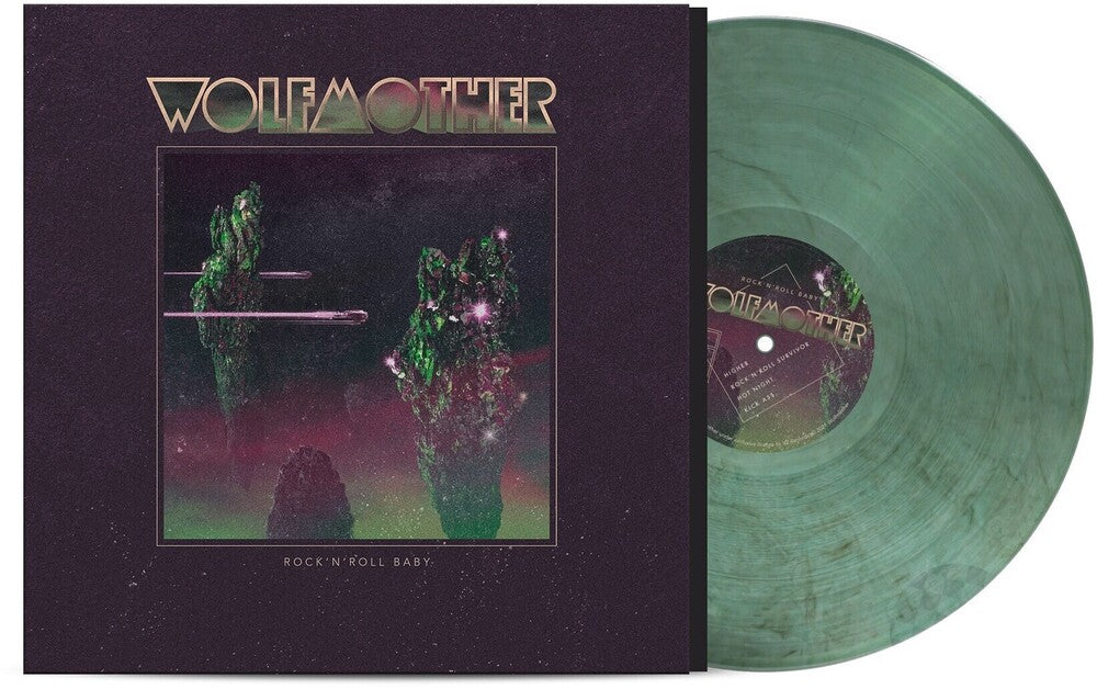 the album cover for Wolfmother - Rock'n'roll Baby [Indie Exclusive 180 Gram Colored Vinyl]