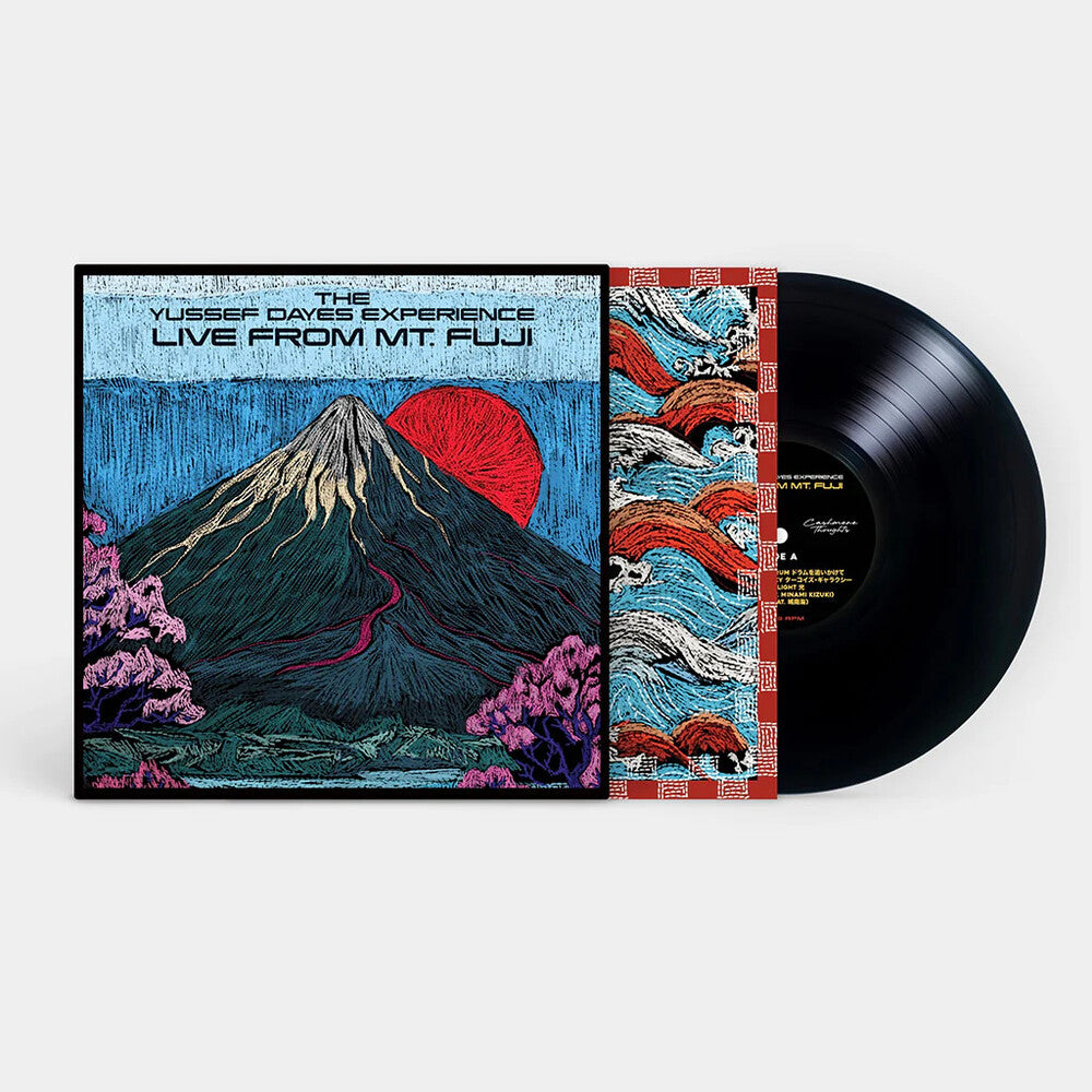 the album cover for Yussef Dayes  Experience - Live From Mt Fuji