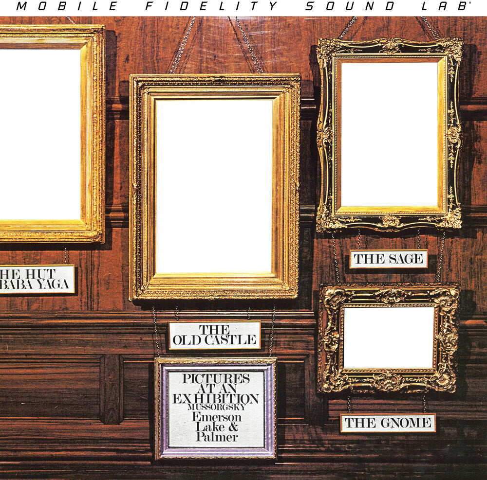 the album cover for Emerson Lake & Palmer - Pictures At An Exhibition [180 Gram]