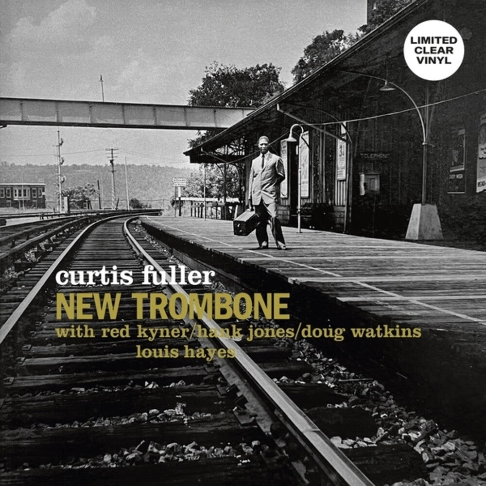 the album cover for Curtis Fuller - New Trombone [Clear Vinyl]
