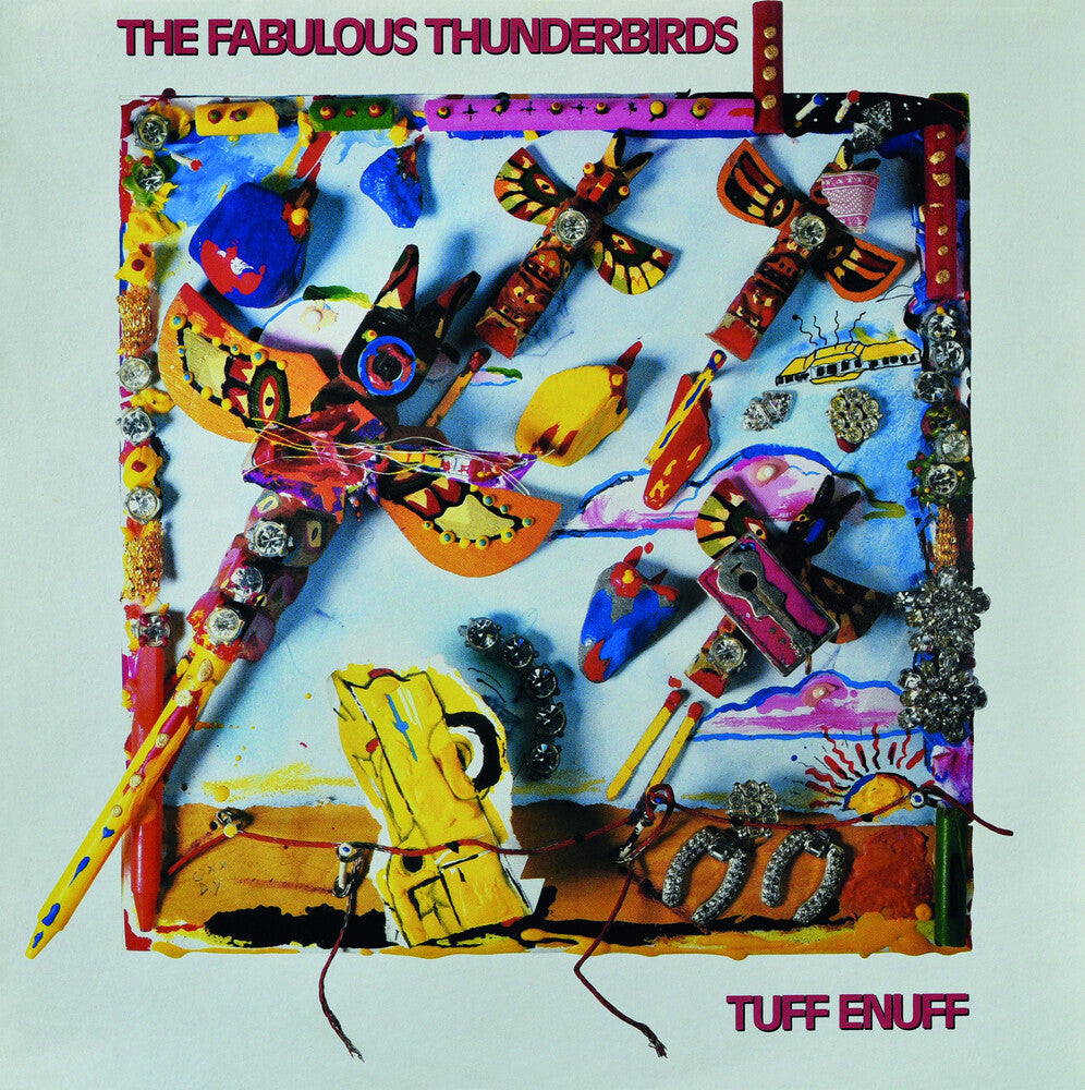 the album cover for Fabulous Thunderbirds - Tuff Enuff [Blue]
