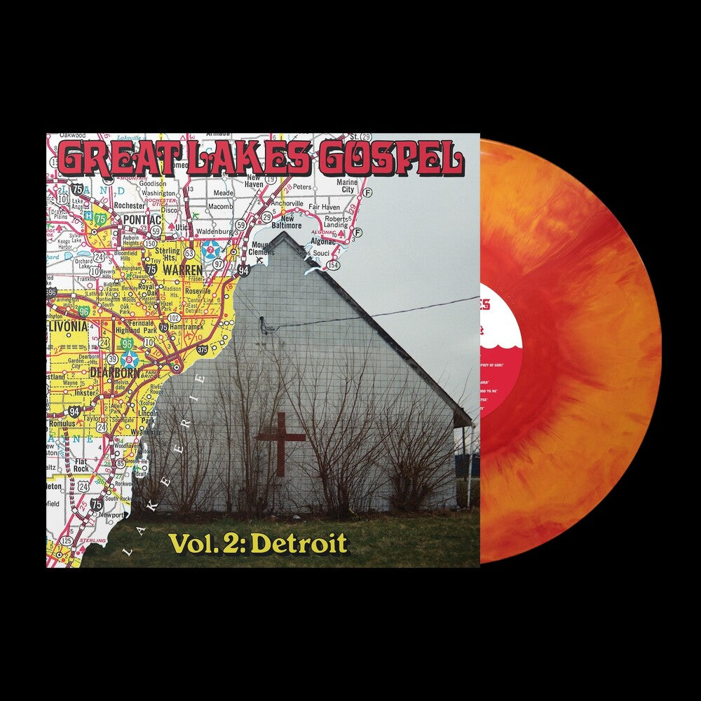 the album cover for Various Artists - Great Lakes Gospel: Detroit [Colored Vinyl]