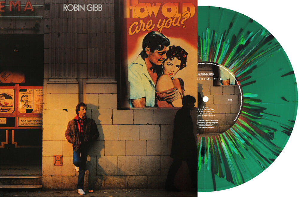 the album cover for Robin Gibb - How Old Are You - Splatter Vinyl [Colored Vinyl] (Spla)