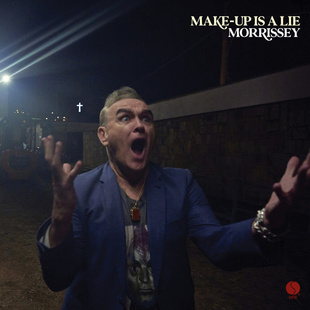 the album cover for Morrissey - Make-Up Is A Lie [Zoetrope]