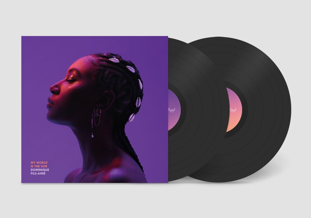 the album cover for Dominique Fils-Aimé - My World Is The Sun [Indie Exclusive] (Bonus Track) [180 Gram]