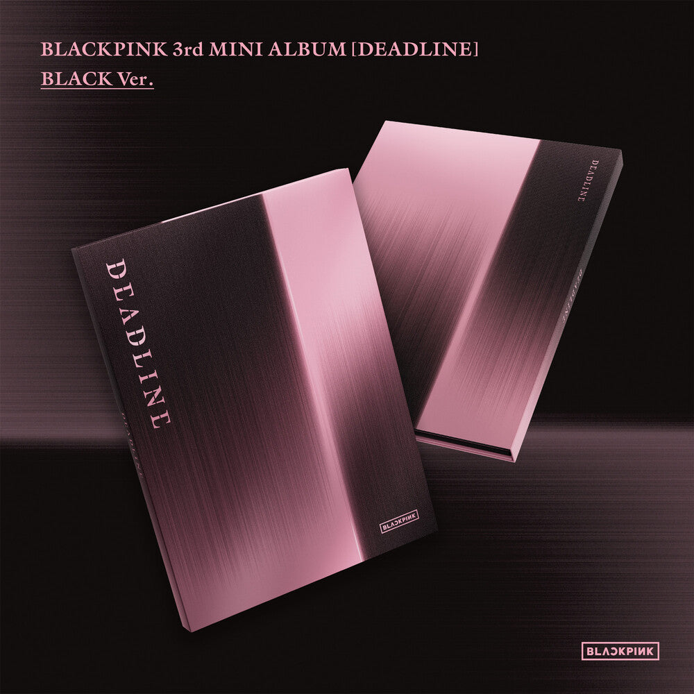 the album cover for BLACKPINK - 3rd Mini Album [Deadline] Black Version (Phob)