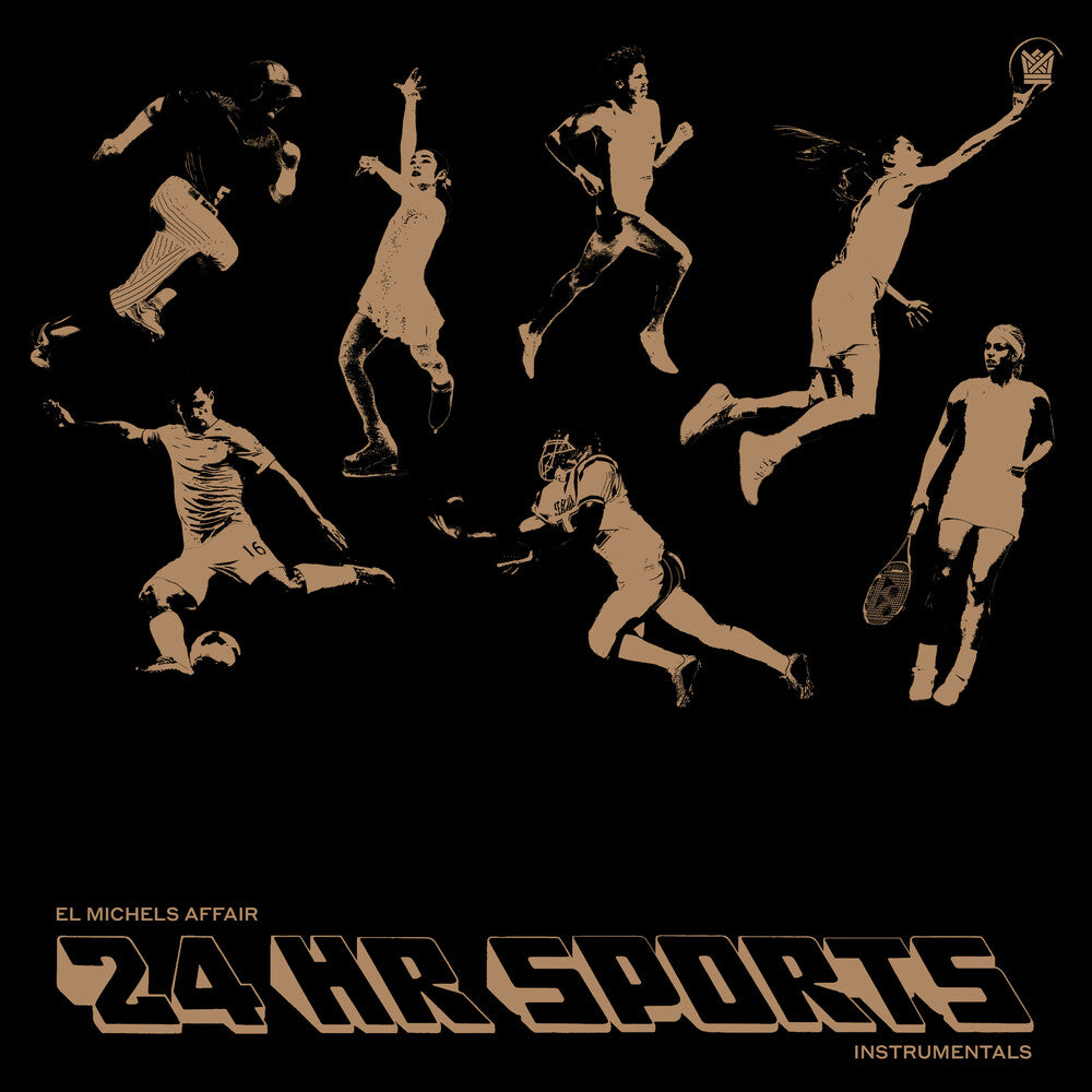 the album cover for El Michels Affair - 24 Hr Sports (Instrumental) [Green]