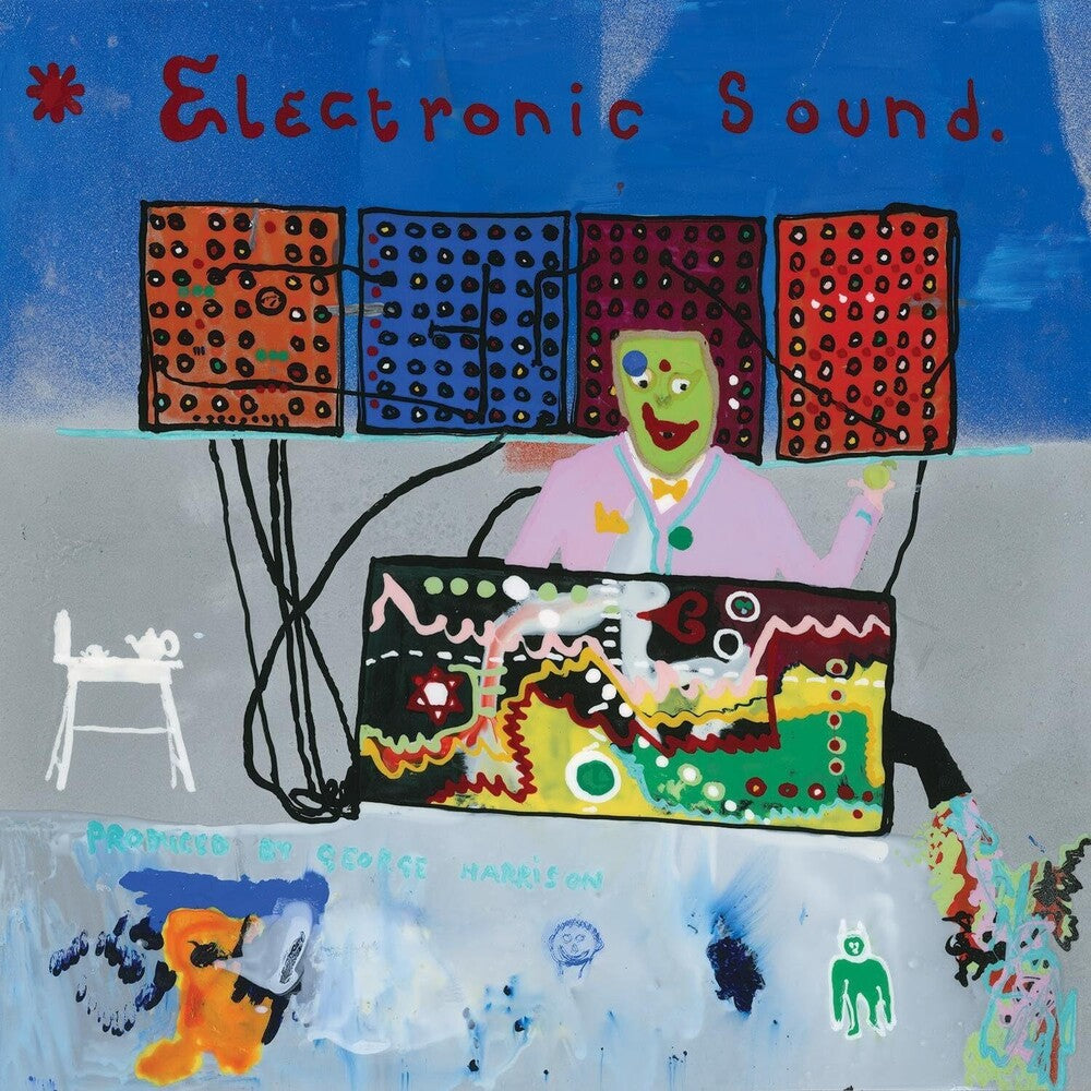 the album cover for George Harrison - Electronic Sound
