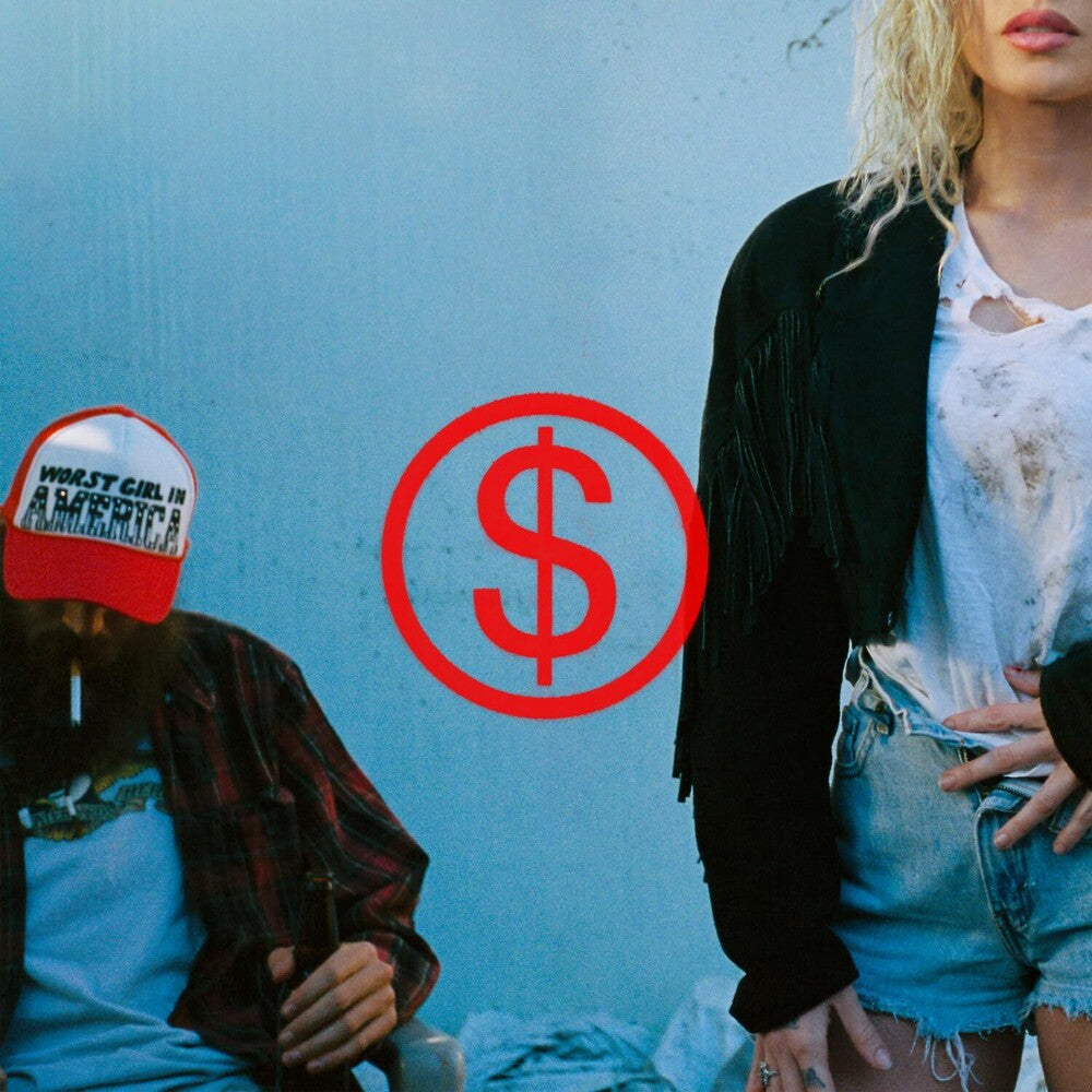 the album cover for Slayyyter - Wor$T Girl In America [Coke Bottle Clear]