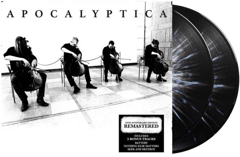 the album cover for Apocalyptica - Plays Metallica (20th Anniversary)