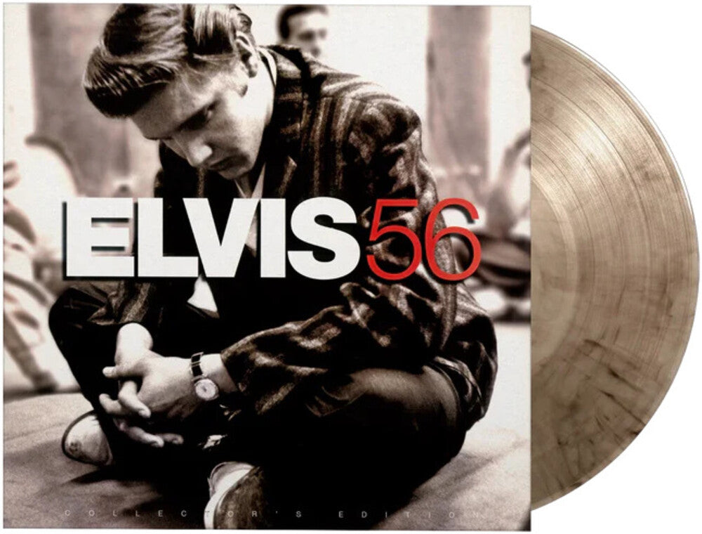 the album cover for Elvis Presley - Elvis 56 [180 Gram Marble]