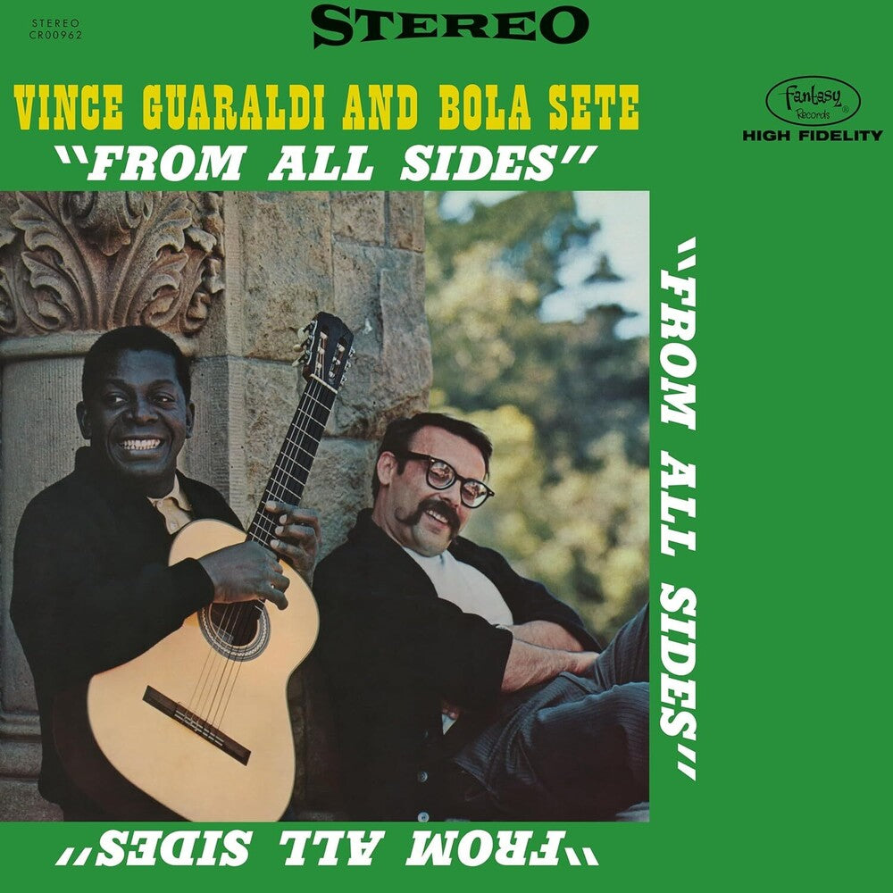 the album cover for Vince Guaraldi and Bola Sete - From All Sides (Original Jazz Classics Series) [180 Gram]