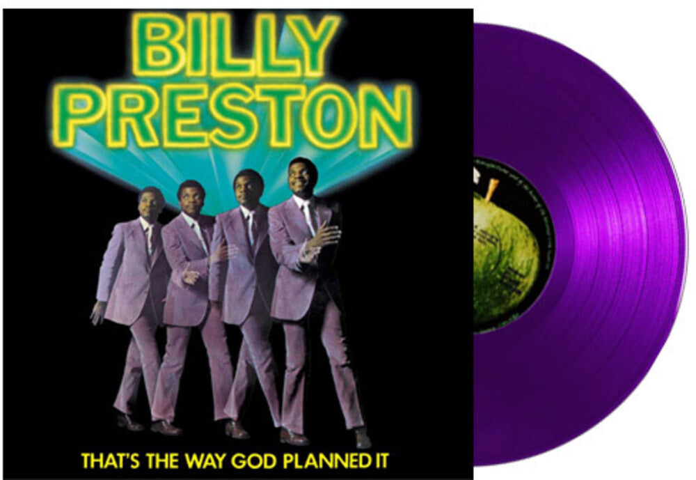 the album cover for Billy Preston - That's The Way God Planned It [Purple]
