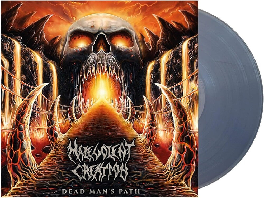 the album cover for Malevolent Creation - Dead Man's Path - Clear Vinyl [Clear Vinyl] (Uk)