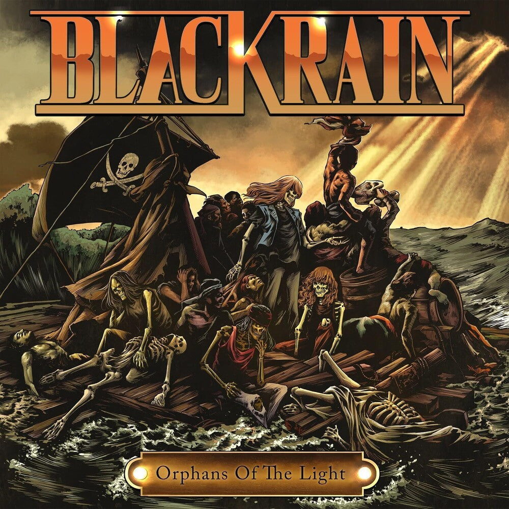 the album cover for Blackrain - Orphans Of The Light (Uk)