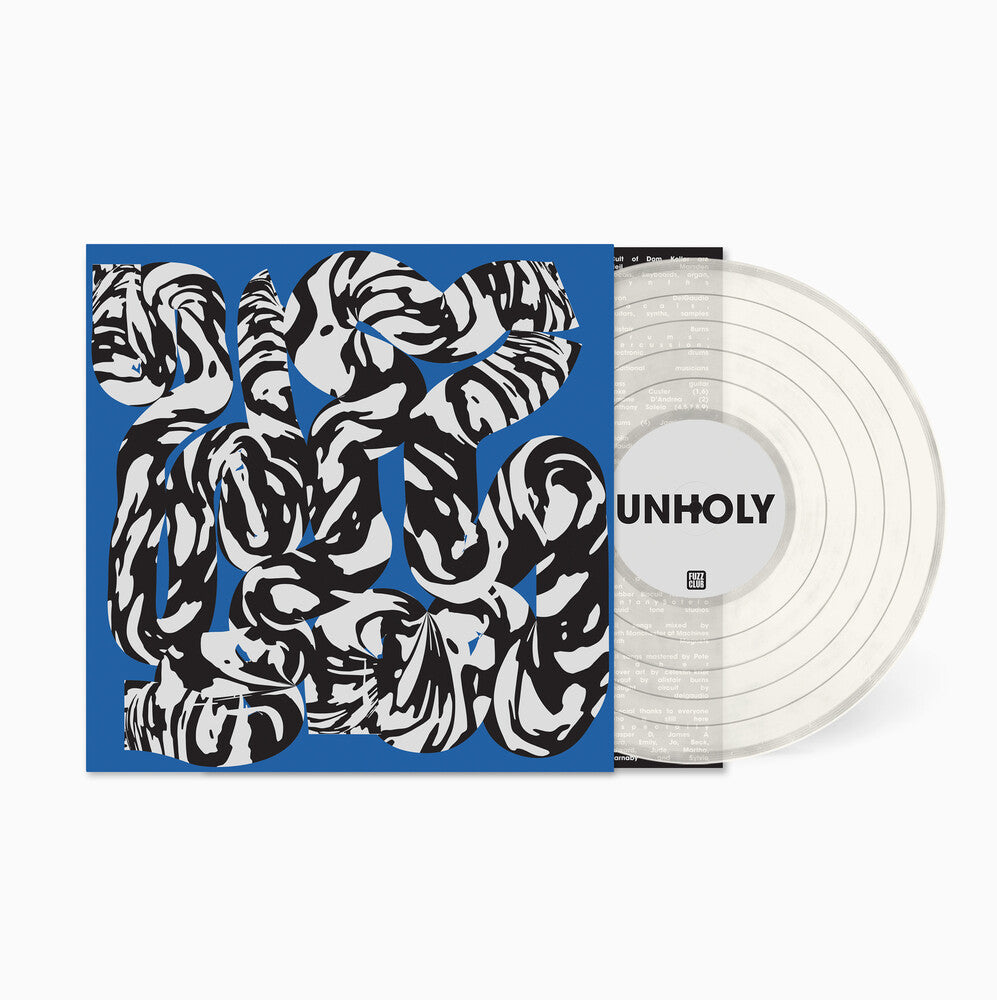 the album cover for Cult Of Dom Keller - Unholy Drum [Indie Exclusive Cloudy Clear]