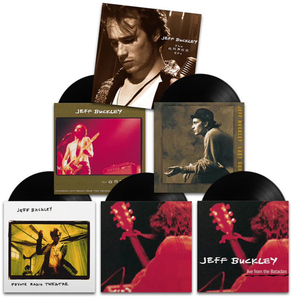 the album cover for Jeff Buckley - Grace Ep's [Box]