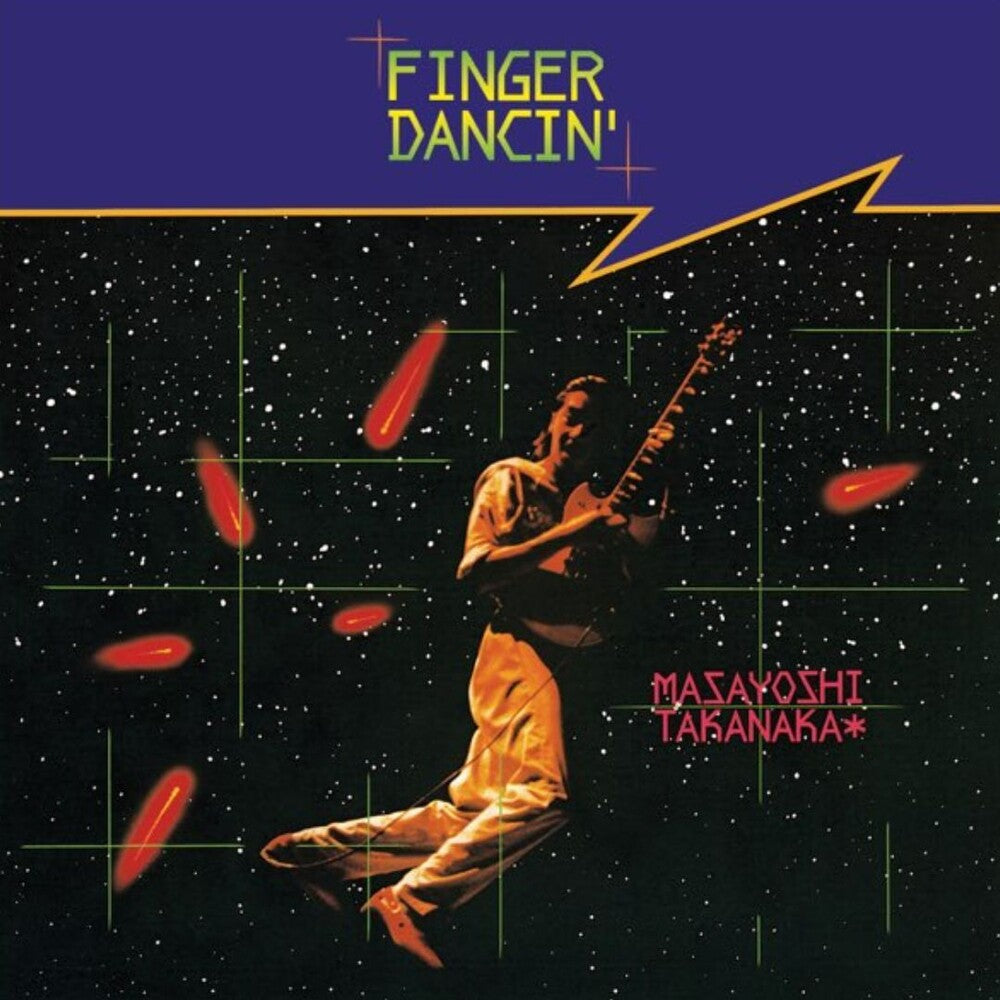 the album cover for Masayoshi Takanaka - Finger Dancin [Clear Purple]