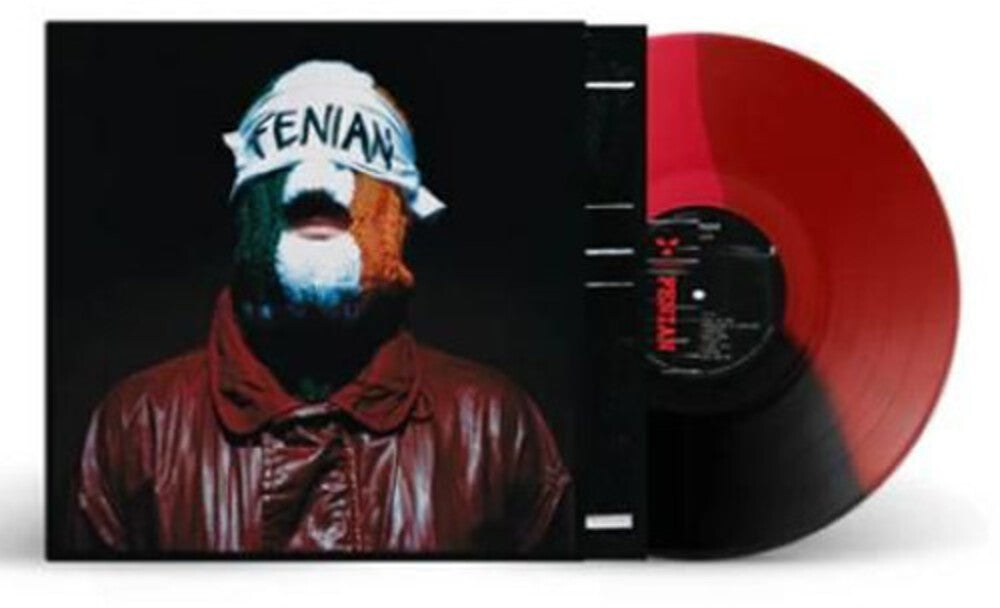 the album cover for Kneecap - FENIAN [Red and Black Tri Color]