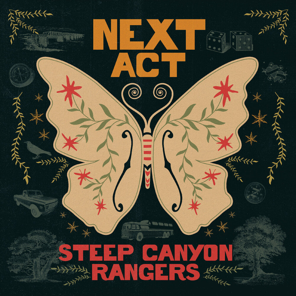 the album cover for Steep Canyon Rangers - Next Act [Maroon]