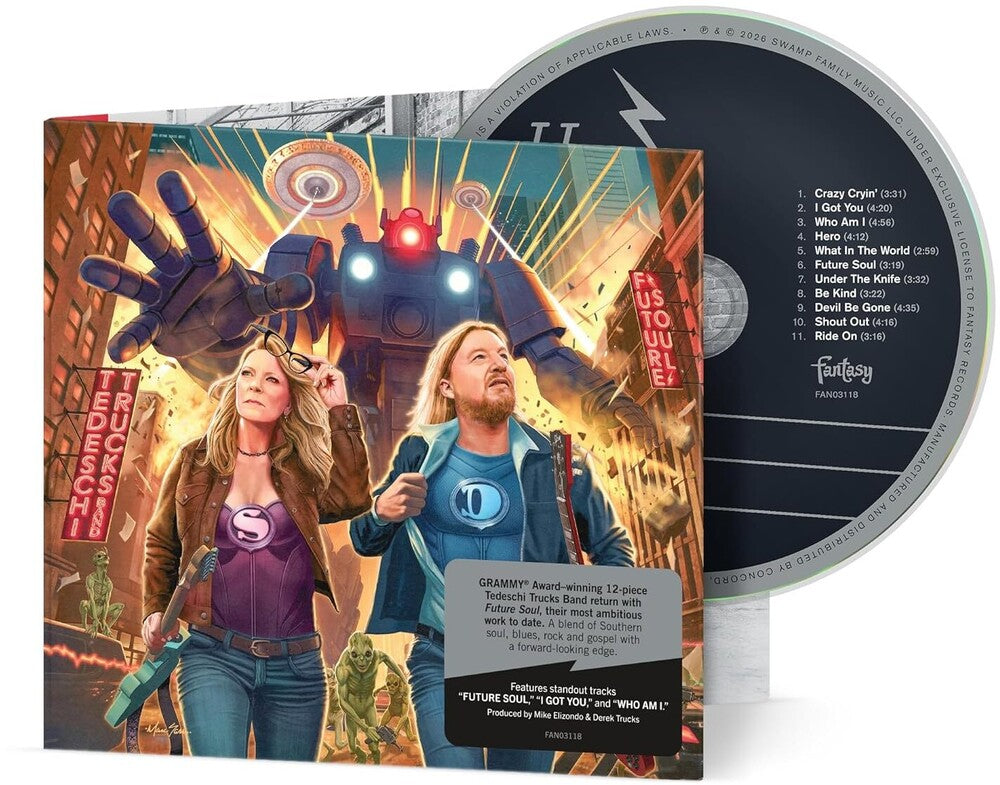 the album cover for Tedeschi Trucks Band - Future Soul