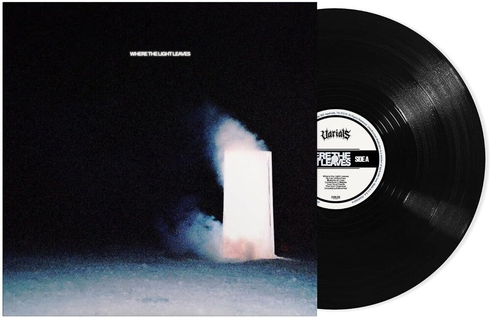 the album cover for Varials - Where The Light Leaves