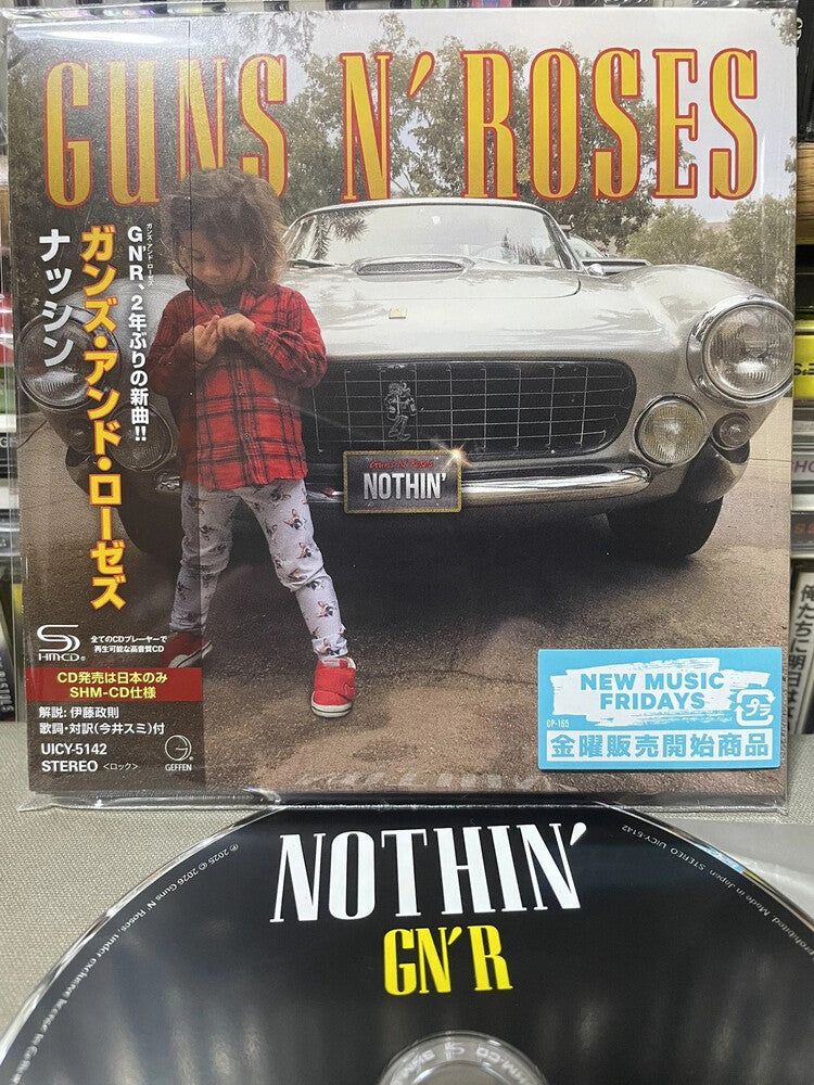 the album cover for Guns N Roses - Nothin / Atlas (Shm) (Jpn)